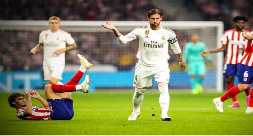 راموس: لست العدو الأول لأتلتيكو مدريد.. ولا دخل لنا بنظام السوبر